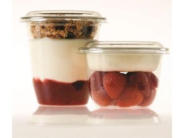 POTS DUO RPET Ø 10 CM HAUTEUR 3,5 CM 17 CL X900