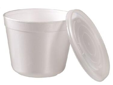 COUVERCLES CARTON BLANC RONDS POUR POTS SNACK 35/47 CL X500