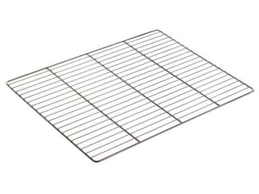 GRILLE PLATE INOX GN 2/1 65X53 CM RENFORCÉE