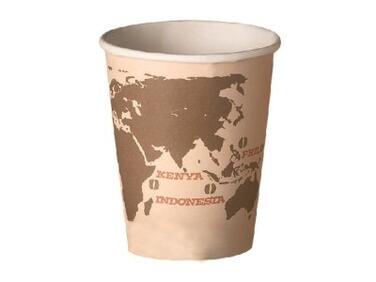 GOBELETS EN CARTON WORLD MAP Ø 70 MM 22 CL X75