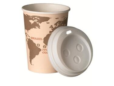 GOBELETS EN CARTON WORLD MAP Ø 80 MM 29 CL X60