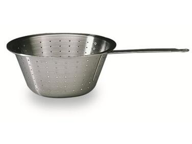 PASSOIRE INOX À GRAS À POIGNÉE 28 CM