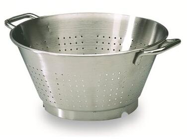PASSOIRE CONIQUE INOX FOND CERCLÉ 45 CM