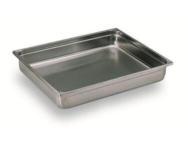 BAC GASTRONORME PLEIN SANS ANSE GN 2/1 PROFONDEUR 2 CM