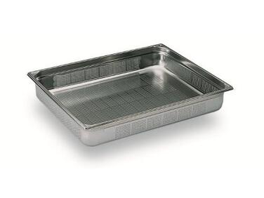 BAC GASTRONORME PERFORÉ SANS ANSE GN 2/1 PROFONDEUR 10 CM