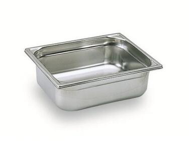 BAC GASTRONORME PLEIN SANS ANSE GN 1/2 PROFONDEUR 4 CM