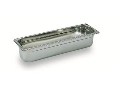 BAC GASTRONORME PLEIN SANS ANSE GN 2/4 PROFONDEUR 10 CM