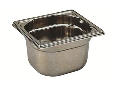 BAC GASTRONORME PLEIN SANS ANSE GN 1/6 PROFONDEUR 20 CM