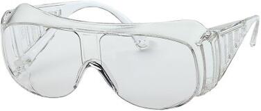 SACHET D'UNE PAIRE DE LUNETTES DE PROTECTION TRANSPARENTES