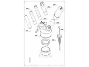 TÊTE COMPLÈTE INOX POUR SIPHONS PROFI