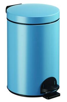 POUBELLE A PEDALE SANELIA  14L  BLEU 5024 MAT LISSE