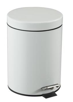 POUBELLE A PEDALE ESSENCIA  5L  BLANC