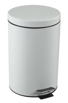 POUBELLE A PEDALE ESSENCIA  14L  BLANC