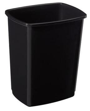 CORPS POUR POUBELLE BASCULANTE PLASTIQUE CLAP  50L  NOIR