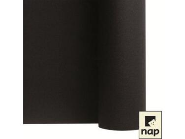 NAPPE ROULEAU EN NON TISSÉ DE 25 MÈTRES LARGEUR 1,20 M, NOIR ÉBÈNE