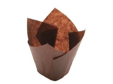 CAISSETTES DE CUISSON TULICUP EN PAPIER BRUN Ø 50 H80 MM X200