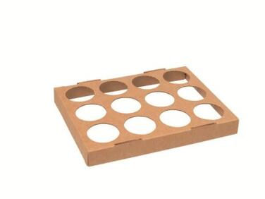PLAQUES CALAGE EMPREINTES CUISSON CAISSETTES TULICUP 395X295X35MM X5