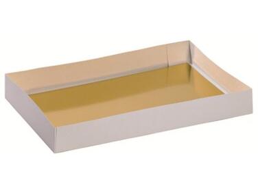 PLAQUES EN CARTON MÉTALLISÉ RÉVERSIBLE OR ET NOIR 600X400 MM X25