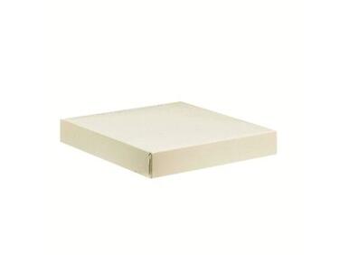 BOÎTES À TARTE EN CARTON BLANC H50 MM 200X200 MM X50