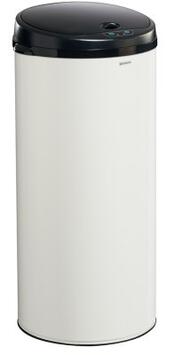 POUBELLE A OUVERTURE AUTO  45L  SENSITIVE  BLANC
