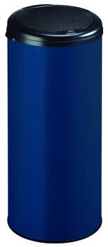 POUBELLE A OUVERTURE MANUELLE 45L HANDTOUCH BLEU  MAT