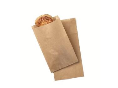 SACHETS À VIENNOISERIES EN PAPIER KRAFT BEIGE N°1 120X170 MM X1000