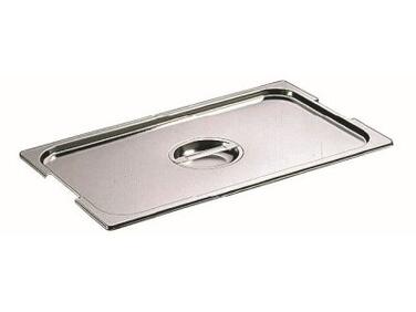 COUVERCLE INOX GN 2/3 POUR TREMPEUSE À CHOCOLAT