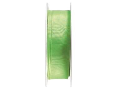 BOBINE 25M DE RUBAN LAITONNÉ UNI 25 MM, VERT