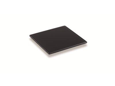 PLAT CARRÉ MATFER ANTHRACITE 24,5X24,5CM ÉP.10MM - TRAITEUR & RÉCEPTION