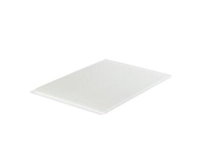 PLATEAU MEALPLAK MATFER BLANC 395X300MM EP. 10MM TRAITEUR