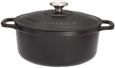 COCOTTE EN FONTE NOIRE MATFER D160A COMPATIBLE TOUS FEUX