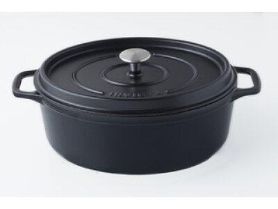 MIJOTEUSE OVALE MATFER NOIRE 35CM - CUISSON
