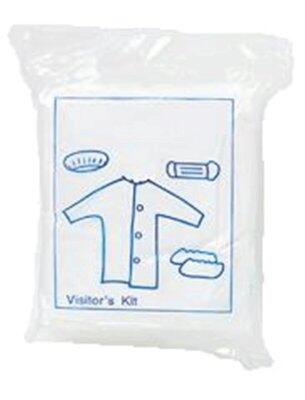 KIT VISITEUR BLOUSE+CHARLOTTE+MASQUE+SURCHAUSSURES C/100