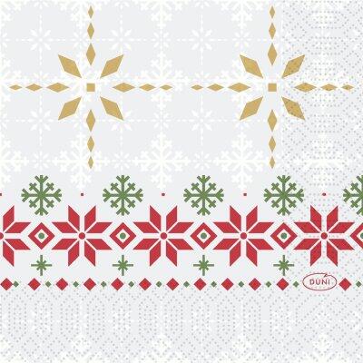 SERVIETTE OUATE 3 PLIS PLIAGE 4 TRADITION X50