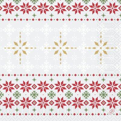 SERVIETTES OUATE 3 PLIS 40X40 PLIAGE 4 TRADITION X250