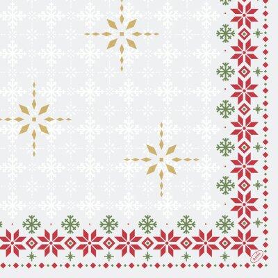 SERVIETTE AIRLAID DUNISOFT PLIAGE TRADITION 40X40CM - LOT DE 60