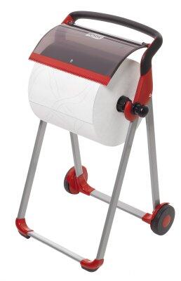 DEROULEUR S/PIED MOBILE TORK W1 ROUGE/NOIR