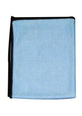 LOT DE 5 LAVETTES MICRO-CLASSIC EVOLUTION 30X40CM BLEUES