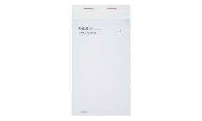 BLOC MAITRE HOTEL PAPIER AUTOCOPIANT DUPLI 80X150MM CX50