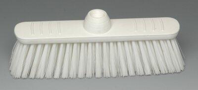 BALAI ALIMENTAIRE 29CM DOUILLE DROITE FIBRE MI-DURE BLANC