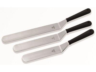 SPATULE COUDÉE INOX MATFER 150MM POUR BOULANGERIE ET PÂTISSERIE