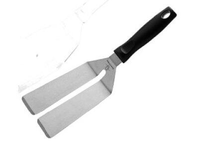 SPATULE FENDUE EN INOX MATFER 130X90MM POUR CUISINE