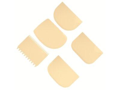 SET DE 5 RACLOIRS PLASTIQUE MATFER POUR BOULANGERIE ET PATISSERIE