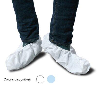 SURCHAUSSURE BLEUE ANTIDÉRAPANTE IMPERMÉABLE, TAILLE XXL, LOT DE 3