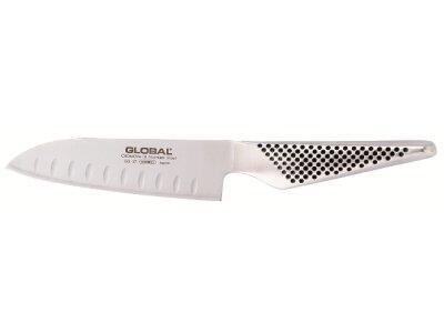 COUTEAU SANTOKU MATFER GS37 ALVÉOLÉ 130MM - MATÉRIEL DE DÉCOUPE