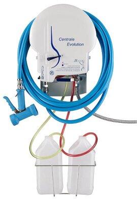 SYSTÈME DE NETTOYAGE ET DÉSINFECTION CENTRALE EVOLUTIONL TECHLINE 2P +PISTOLET+TUYAU 20M +SUP BDN