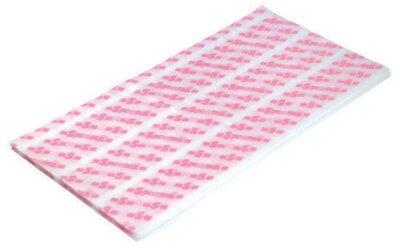 GAZE ROSE 60X30CM IMPRÉGNÉE 20G SPONTEX SACHET X50