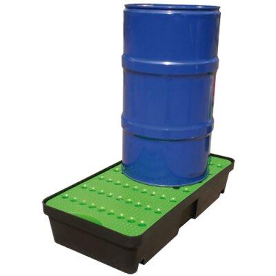 BAC DE RETENTION 45L AVEC CAILLEBOTIS 800X400X155MM