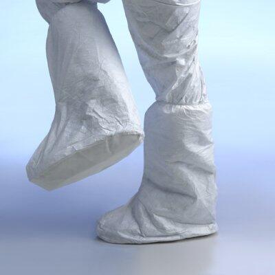 COUVRE-BOTTES TYVEK® 500 ELASTIQUE ET LIEN, BLC, TAILLE UNIQUE (C/200)