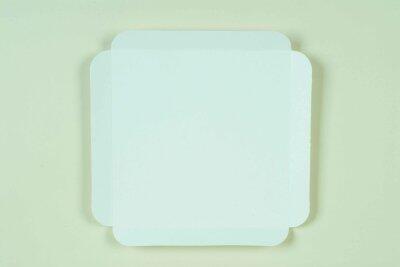 CARRE EN CARTON RAINE 17X17CM BLANC PQT X250
